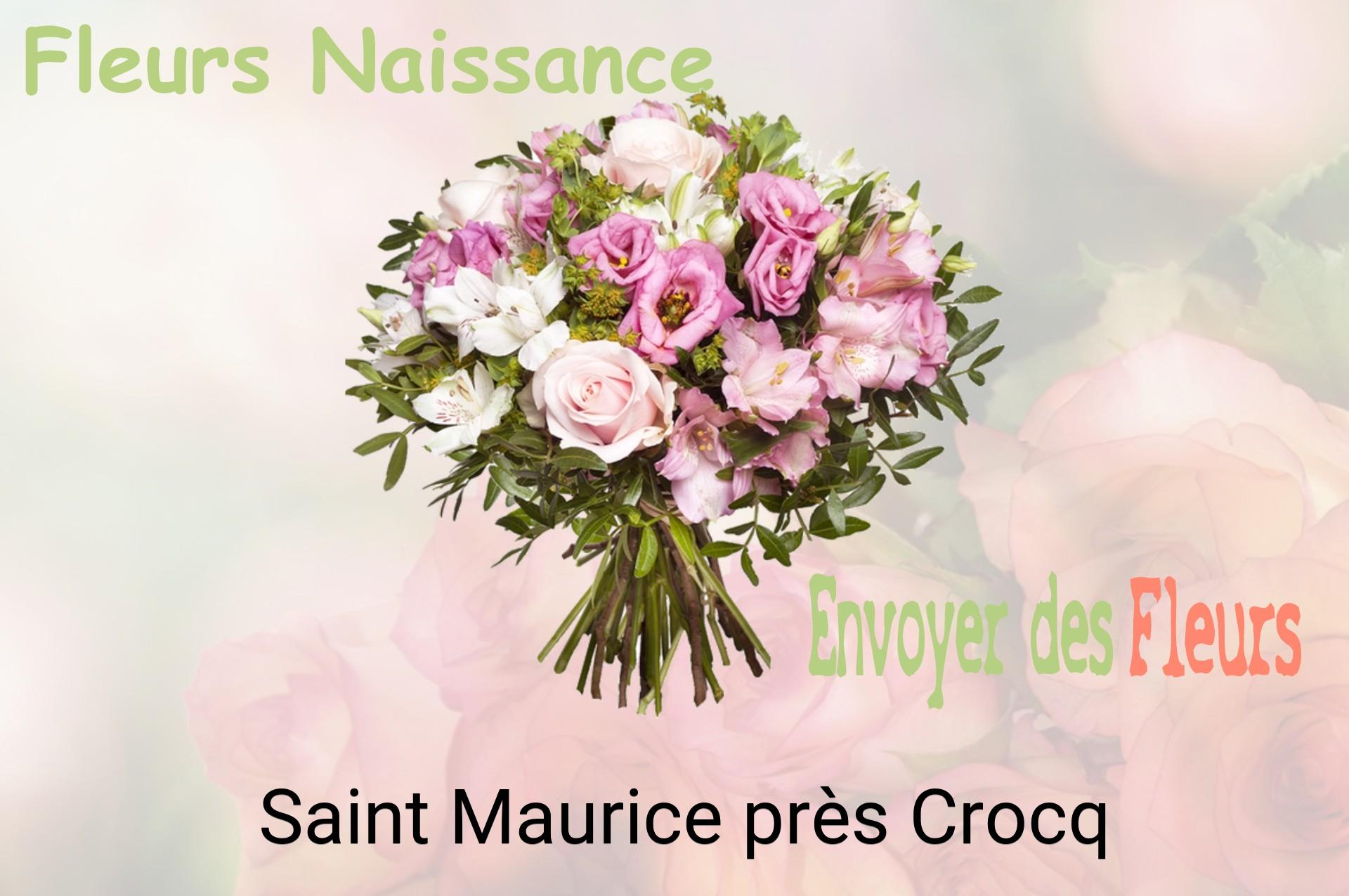 Bouquet de fleurs de naissance livré à Saint-Maurice-près-Crocq
