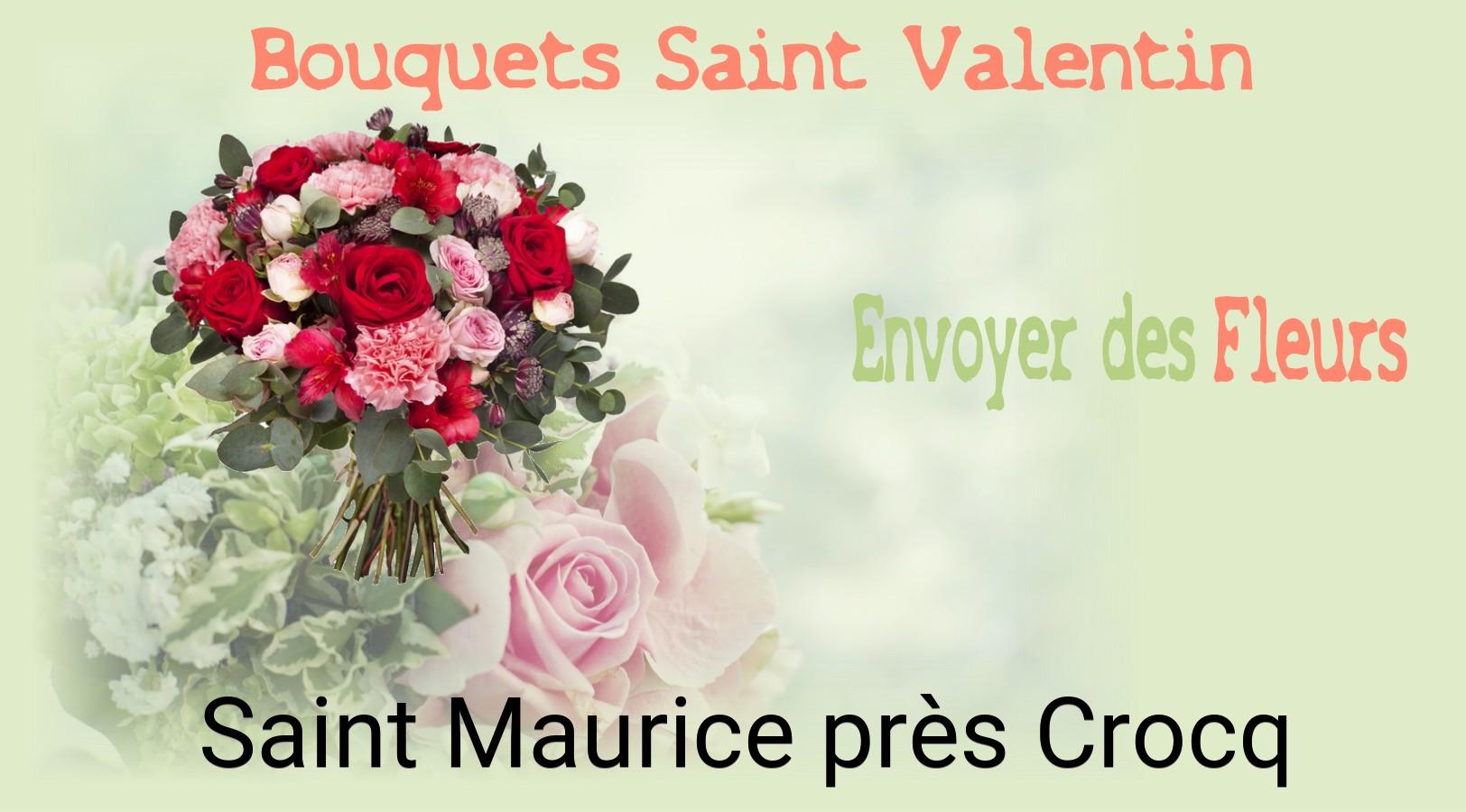 Roses de Saint-Valentin livrées à Saint-Maurice-près-Crocq